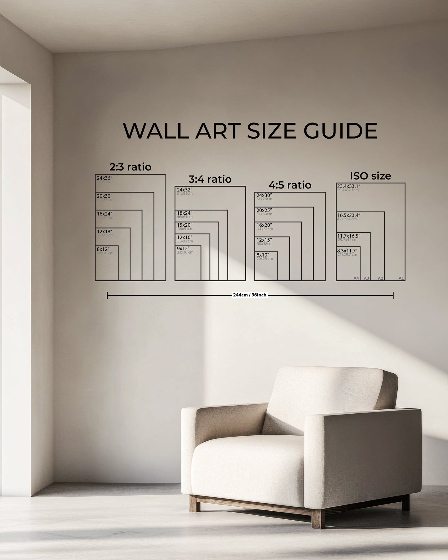 Wildflower — Minimalist Botanical Wall Art Print